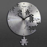 16" Modern Circular Wall Clock – Silent Home Décor