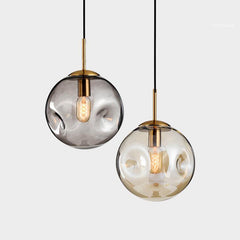 Modern Glass Iron Chandelier – Elegant Restaurant Ceiling Feature