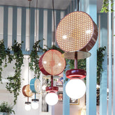 Creative Colourful Chandelier – Modern Luxury Restaurant Ceiling Light