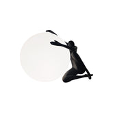Modern Humanoid Moon Lamp – Creative Bedside Table Light