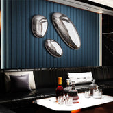 Stainless Steel Sculpture Wall Mounted Home Decoration