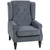 Wingback Accent Chair, Retro