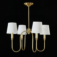 Copper Bedroom Chandelier Simple Living Room Dining Room Chandelier