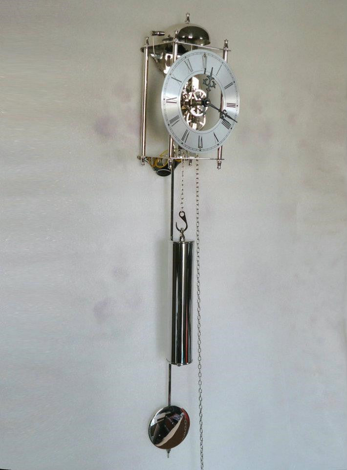 Perspective Mechanical All Copper Movement Wall Clock Simple European Style