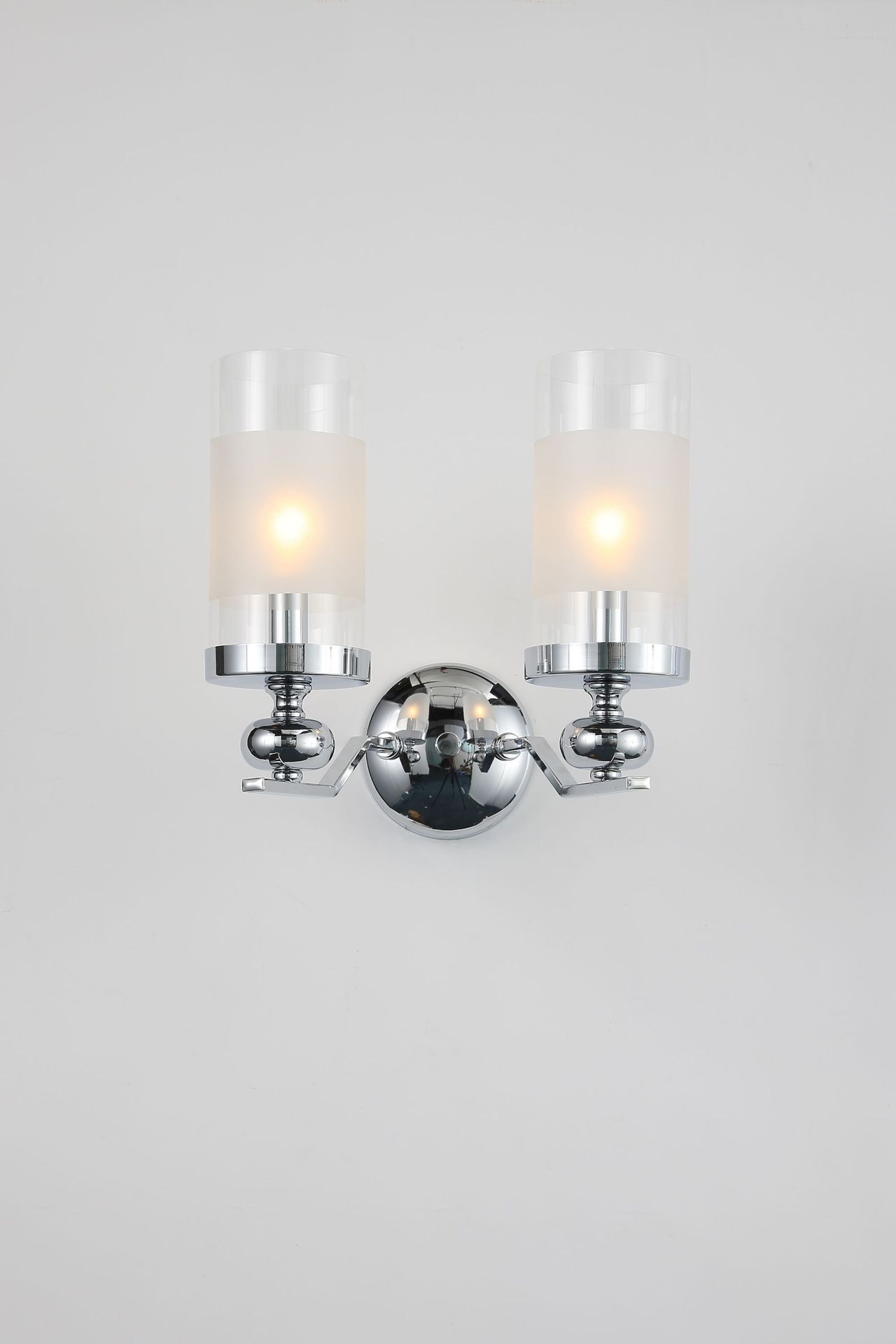 Multi-head Crystal Chandelier European Glass Retro Candle Light