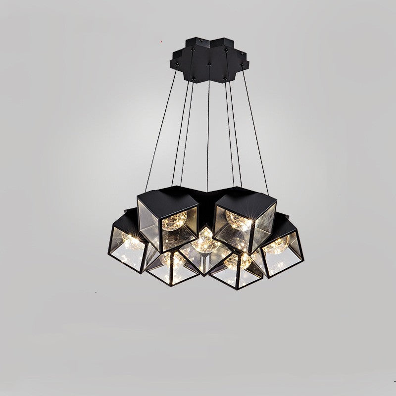 Modern Nordic Star Chandelier – Premium Bedroom & Dining Lighting