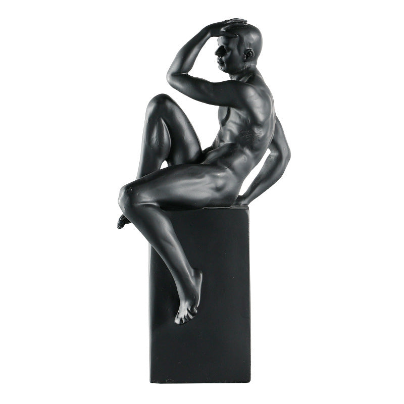 Character Resin Sculpture Living Room Desktop Decoration