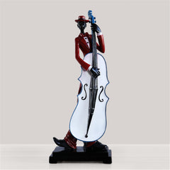 Abstract European Band Sculpture – Modern Character Art Ornament