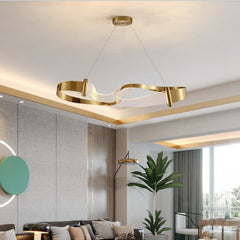 Modern Streamer Chandelier – Elegant Luxury Lighting for Home Interiors