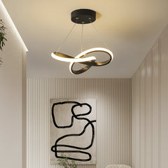 Luxury Minimalist Hallway Chandelier – Modern Corridor Lighting