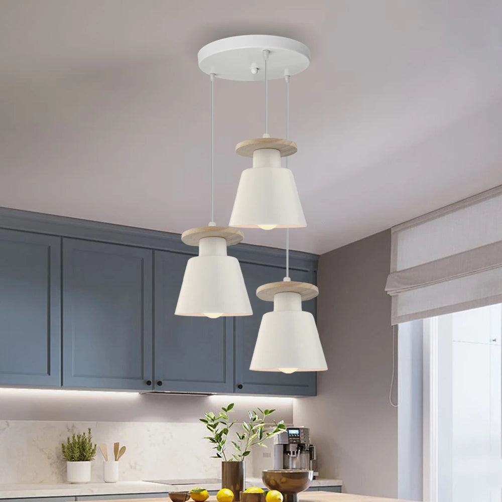 Contemporary LED Chandelier – Stylish Lighting for Living, Dining & Study