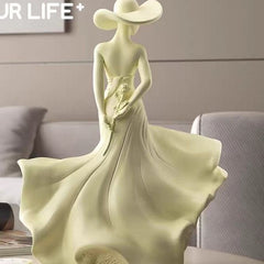 Elegant Goddess Sculpture – Artistic Home Décor Ornament