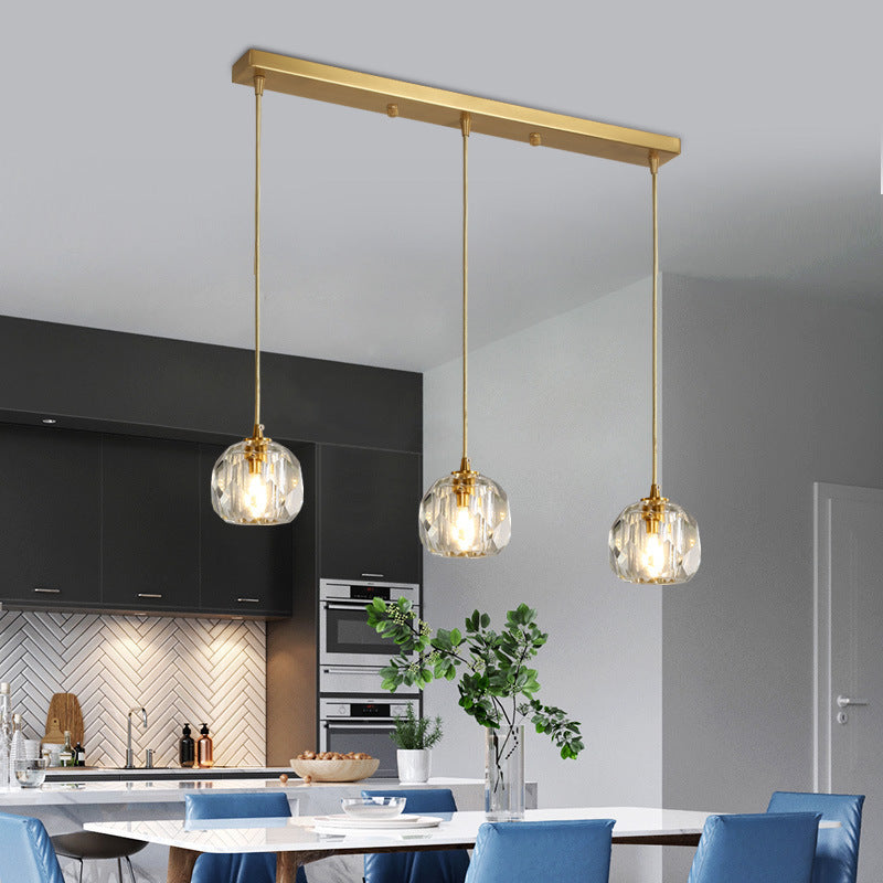 Simple Crystal Chandelier For Home Use