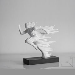 Modern Resin Sculpture Ornament – Entryway Shelf Home Décor