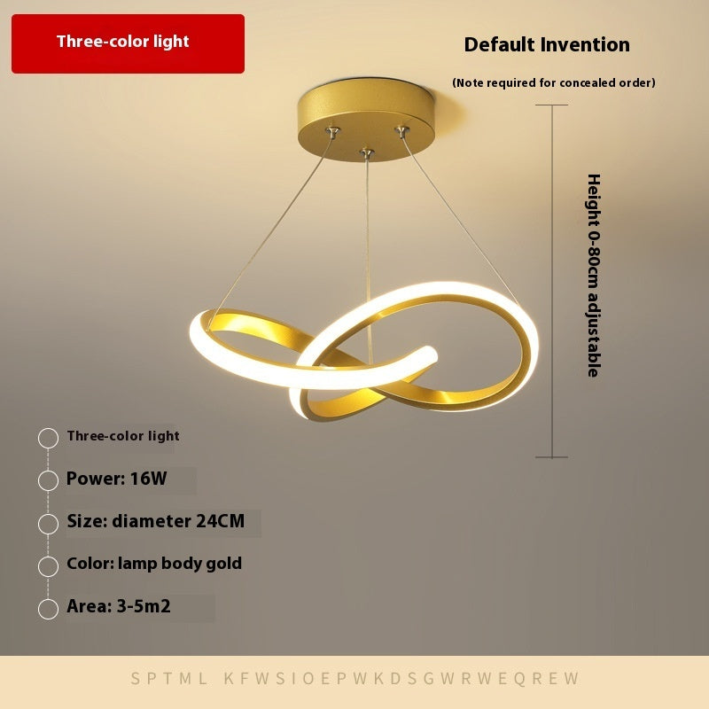 Luxury Minimalist Hallway Chandelier – Modern Corridor Lighting