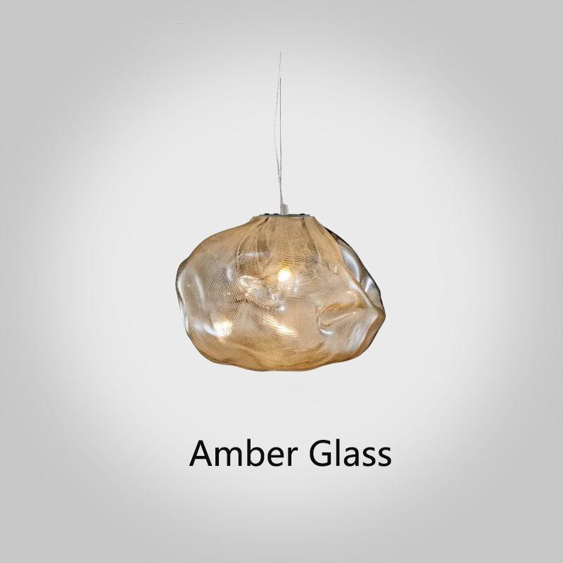 Postmodern Glass Chandelier – Light Luxury Designer Statement Piece