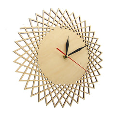 Geometric Abstract Graphic Wall Clock Modern