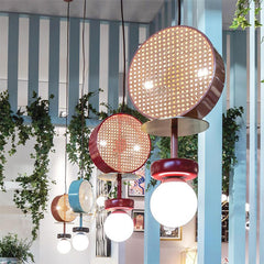 Creative Colourful Chandelier – Modern Luxury Restaurant Ceiling Light