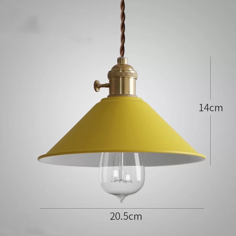 Modern Nordic Copper Chandelier – Macaron Style Luxury Ceiling Light