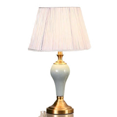 Ceramic Bedside Lamp – Warm Modern Design