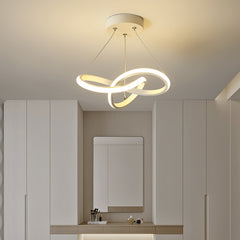 Luxury Minimalist Hallway Chandelier – Modern Corridor Lighting