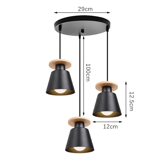 Contemporary LED Chandelier – Stylish Lighting for Living, Dining & Study