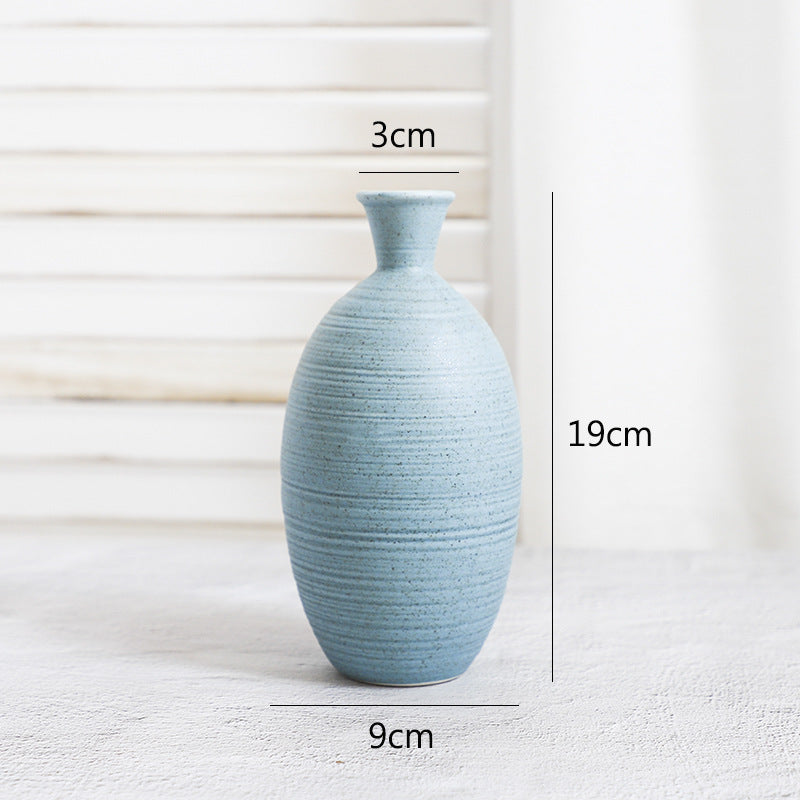Modern Ceramic Vase – Creative Hydroponic Desk Décor