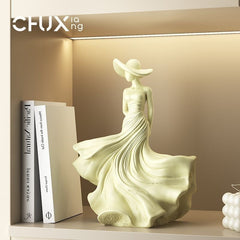 Elegant Goddess Sculpture – Artistic Home Décor Ornament