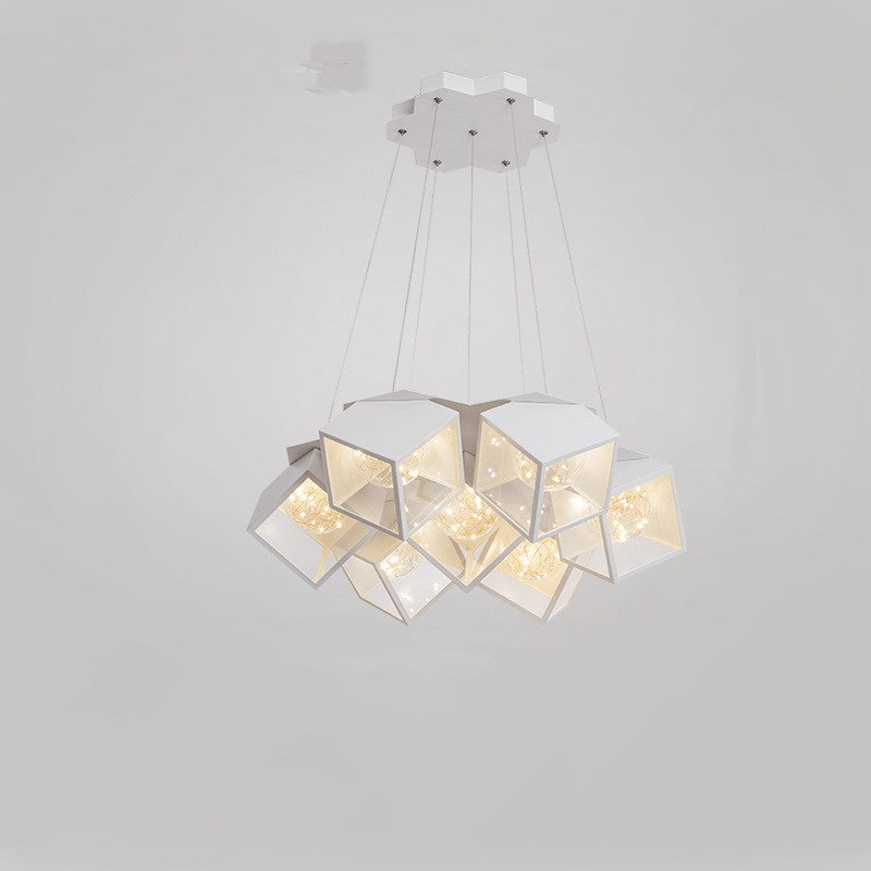 Modern Nordic Star Chandelier – Premium Bedroom & Dining Lighting
