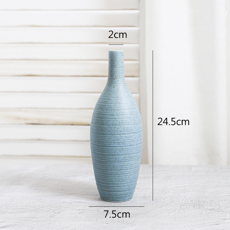 Modern Ceramic Vase – Creative Hydroponic Desk Décor
