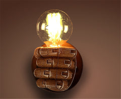 Creative Resin Fist Wall Lamp – Unique Decorative Wall Light