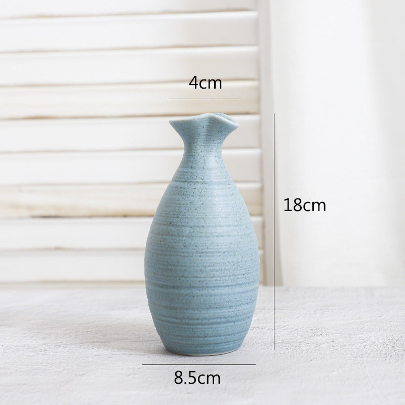 Modern Ceramic Vase – Creative Hydroponic Desk Décor