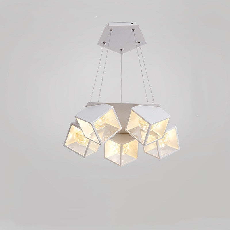 Modern Nordic Star Chandelier – Premium Bedroom & Dining Lighting