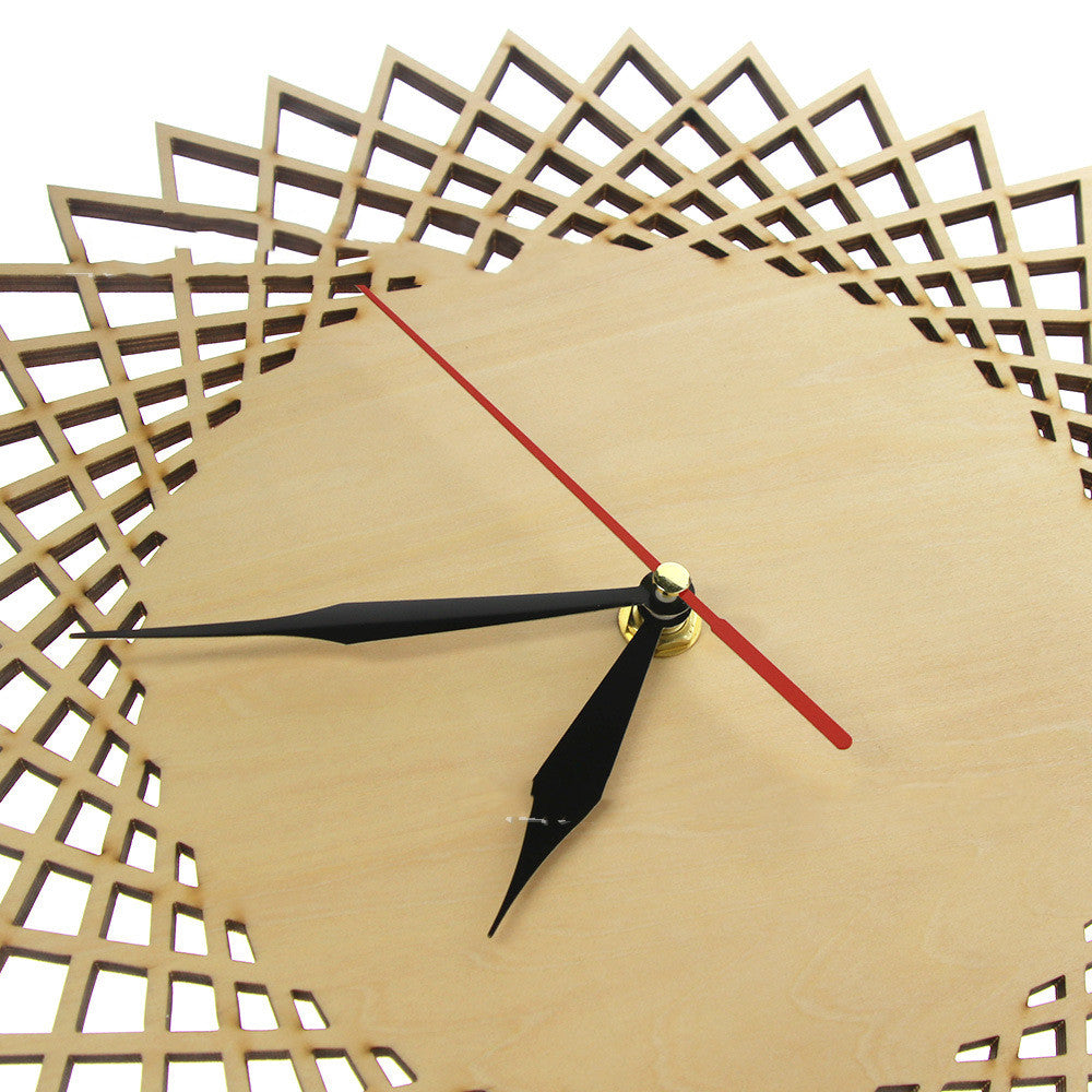 Geometric Abstract Graphic Wall Clock Modern