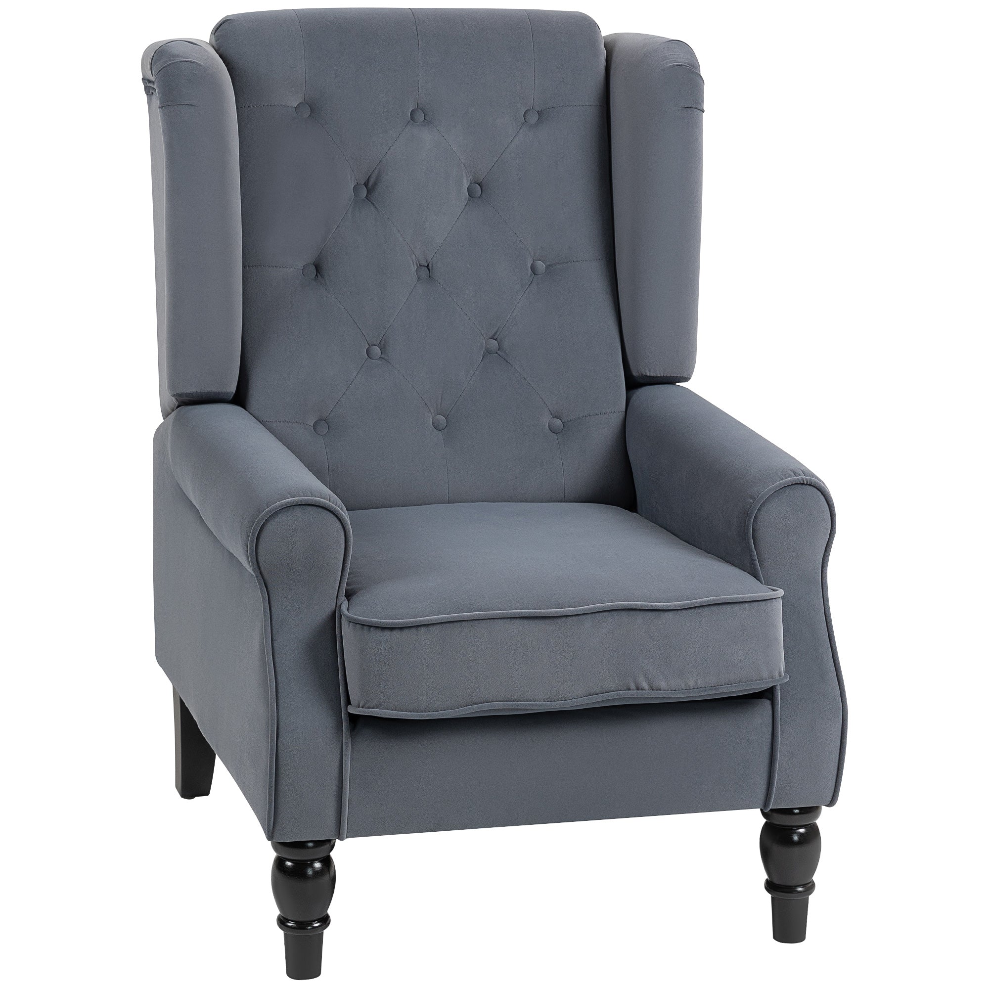 Wingback Accent Chair, Retro