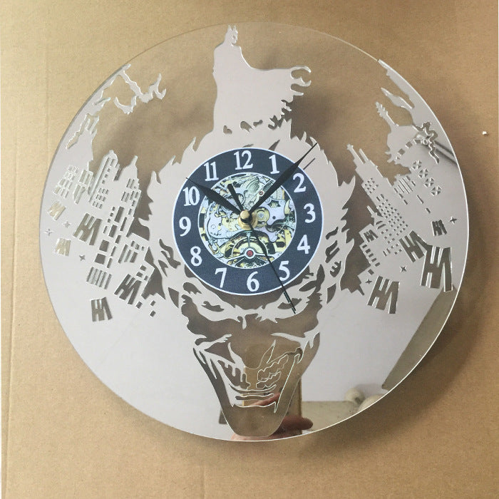 Acrylic Vinyl Wall Clock Decorative