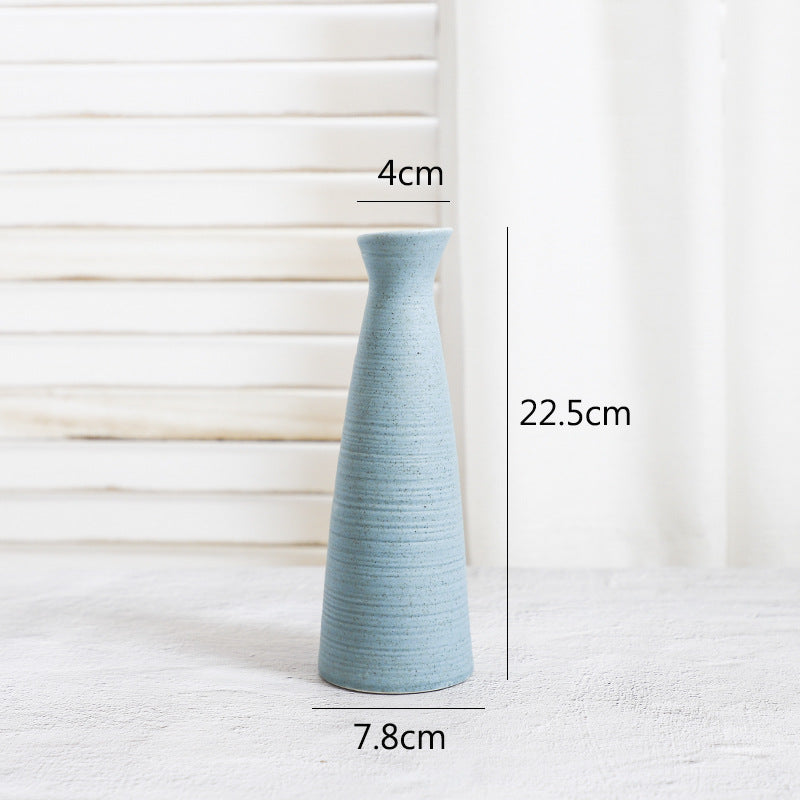 Modern Ceramic Vase – Creative Hydroponic Desk Décor