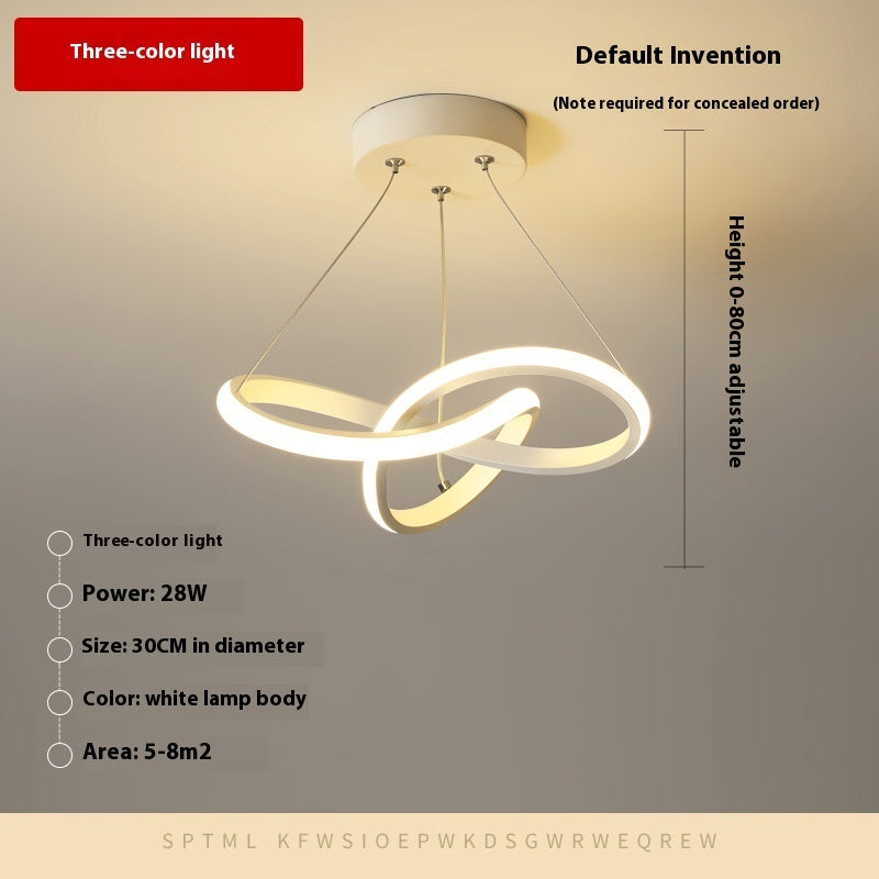 Luxury Minimalist Hallway Chandelier – Modern Corridor Lighting