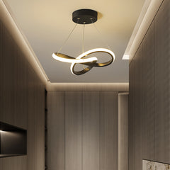 Luxury Minimalist Hallway Chandelier – Modern Corridor Lighting