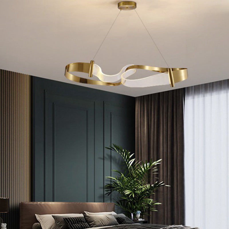 Modern Streamer Chandelier – Elegant Luxury Lighting for Home Interiors