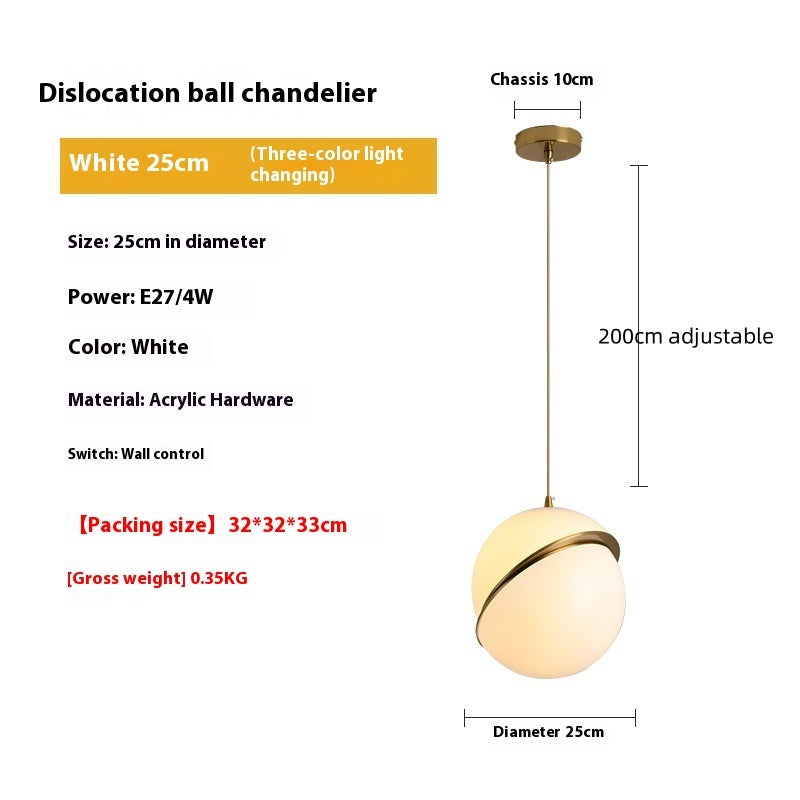Creative Glass Ball Chandelier – Luxury Multi-Level Statement Light