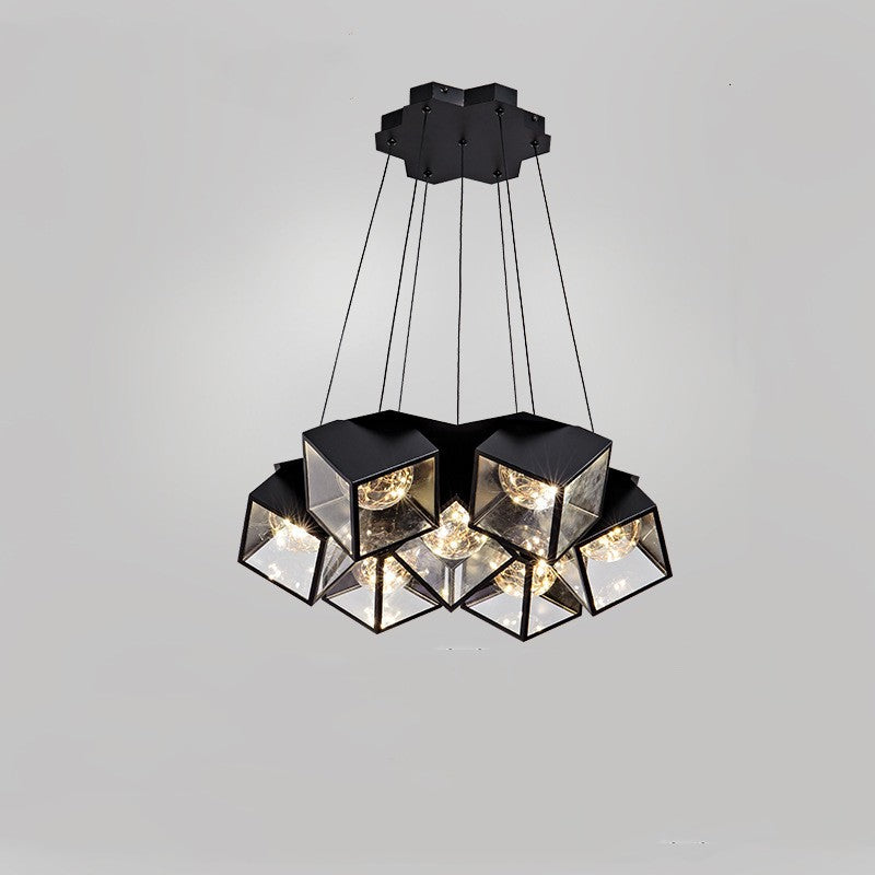 Modern Nordic Star Chandelier – Premium Bedroom & Dining Lighting